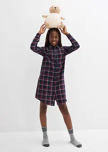 Nachthemd aus weichem Flanell mit Knopfleiste, bonprix Nachthemd aus weichem Flanell mit Knopfleiste, bonprix
