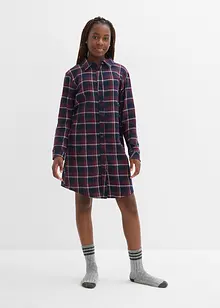 Nachthemd aus weichem Flanell mit Knopfleiste, bonprix Nachthemd aus weichem Flanell mit Knopfleiste, bonprix