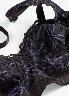 Soutien-gorge grand maintien sans armatures avec fil lurex multicolore, bonprix Soutien-gorge grand maintien sans armatures avec fil lurex multicolore, bonprix