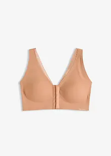 Soutien-gorge Feel Comfort rembourré à découpe laser sans armatures avec fermeture sur le devant, bonprix Soutien-gorge Feel Comfort rembourré à découpe laser sans armatures avec fermeture sur le devant, bonprix