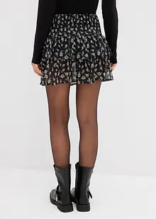 Jupe étagée en crépon texturé, bonprix Jupe étagée en crépon texturé, bonprix