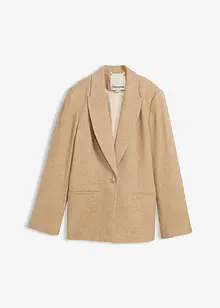 Wollblazer mit Fischgratmuster, bonprix Wollblazer mit Fischgratmuster, bonprix