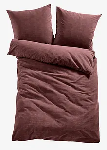 Parure de lit aspect lin, bonprix Parure de lit aspect lin, bonprix