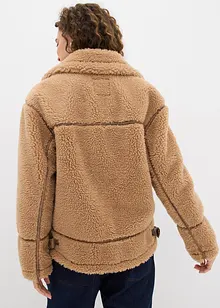 Lammfellimitat-Jacke, bonprix Lammfellimitat-Jacke, bonprix