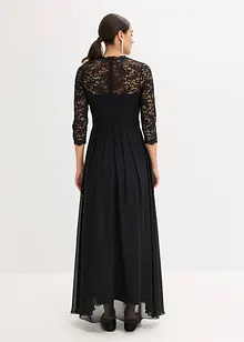 Robe longue avec dentelle, bonprix Robe longue avec dentelle, bonprix