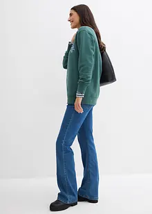 Sweat-shirt en coton mélangé, bonprix Sweat-shirt en coton mélangé, bonprix