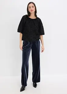 Blouse à motif floral texturé, bonprix Blouse à motif floral texturé, bonprix