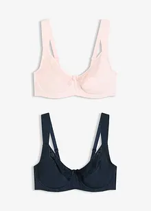 Lot de 2 soutiens-gorge à armatures, bonprix Lot de 2 soutiens-gorge à armatures, bonprix