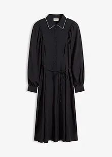 Midikleid mit Perlen Applikation, bonprix Midikleid mit Perlen Applikation, bonprix