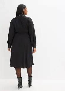 Midikleid mit Perlen Applikation, bonprix Midikleid mit Perlen Applikation, bonprix