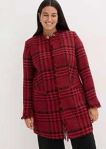 Blazer long en maille bouclette, bonprix Blazer long en maille bouclette, bonprix