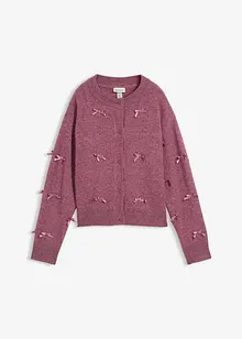 Feinstrickjacke mit Schleifen, bonprix Feinstrickjacke mit Schleifen, bonprix