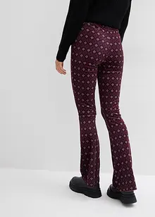 Legging évasé en velours doux, bonprix Legging évasé en velours doux, bonprix