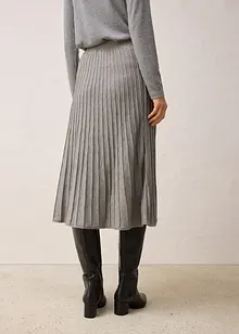 Jupe en maille avec laine mérinos, bonprix Jupe en maille avec laine mérinos, bonprix