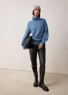 Rollkragenpullover mit Merinowolle, bonprix Rollkragenpullover mit Merinowolle, bonprix