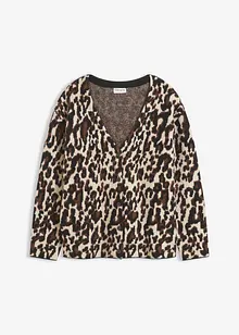 Jacquard-Strickjacke, bonprix Jacquard-Strickjacke, bonprix