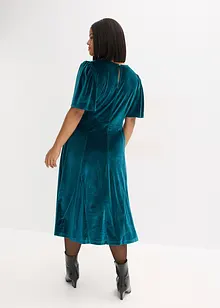 Midikleid aus softem Samt, bonprix Midikleid aus softem Samt, bonprix