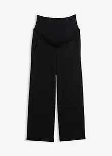 Umstandshose aus bequemen Punto di Roma, weites Bein, bonprix Umstandshose aus bequemen Punto di Roma, weites Bein, bonprix