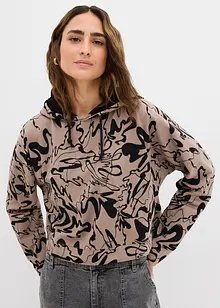 Hoodie aus reiner Baumwolle, bonprix Hoodie aus reiner Baumwolle, bonprix