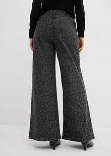 Wide-Leg-Jeans Mid Waist, bonprix Wide-Leg-Jeans Mid Waist, bonprix