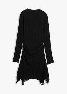 Spitzenkleid mit Zipfelsaum, bonprix Spitzenkleid mit Zipfelsaum, bonprix