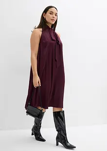 Robe courte en satin de viscose mélangée, bonprix Robe courte en satin de viscose mélangée, bonprix