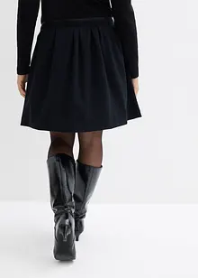 Jupe plissée en viscose mélangée légèrement brillante, bonprix Jupe plissée en viscose mélangée légèrement brillante, bonprix