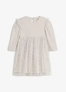 Robe body avec volants et tulle, bonprix Robe body avec volants et tulle, bonprix