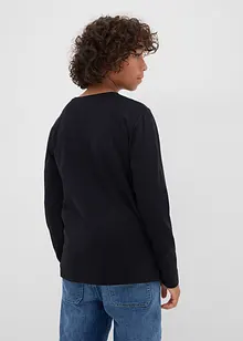 Langarmshirt Garfield mit Weihnachtsmotiv aus reiner Baumwolle, Garfield Langarmshirt Garfield mit Weihnachtsmotiv aus reiner Baumwolle, Garfield