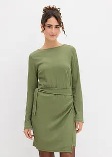 Robe en jersey crêpe, bonprix Robe en jersey crêpe, bonprix