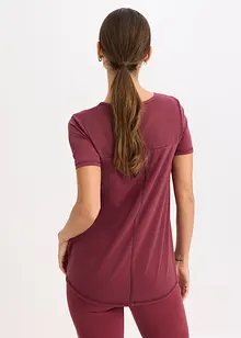 Ultrasoftes Funktionsshirt mit Mesheinsatz, schnelltrocknend, bonprix Ultrasoftes Funktionsshirt mit Mesheinsatz, schnelltrocknend, bonprix