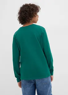 Langarmshirt Snoopy mit Weihnachtsmotiv aus reiner Baumwolle, Peanuts Langarmshirt Snoopy mit Weihnachtsmotiv aus reiner Baumwolle, Peanuts