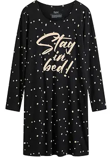 Chemise de nuit manches longues, bonprix Chemise de nuit manches longues, bonprix