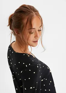 Chemise de nuit manches longues, bonprix Chemise de nuit manches longues, bonprix