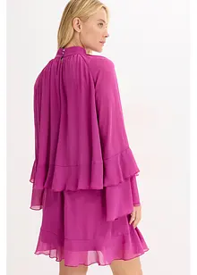 Robe en mousseline à volants, bonprix Robe en mousseline à volants, bonprix