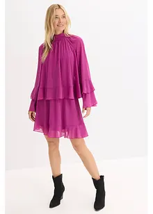 Robe en mousseline à volants, bonprix Robe en mousseline à volants, bonprix