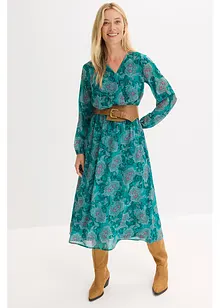 Chiffonkleid mit Paisley-Druck, bonprix Chiffonkleid mit Paisley-Druck, bonprix