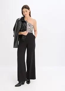 Top asymétrique avec découpe, bonprix Top asymétrique avec découpe, bonprix