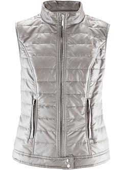 Veste sans manches en synthétique imitation cuir brillant, bpc selection Veste sans manches en synthétique imitation cuir brillant, bpc selection