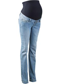 Umstandsjeans mit Aufschlag, gerades Bein, bpc bonprix collection Umstandsjeans mit Aufschlag, gerades Bein, bpc bonprix collection
