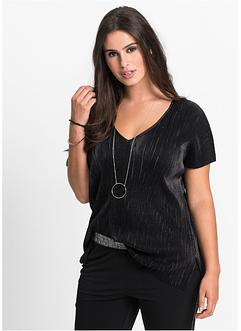 T-shirt avec effet plissé métallique : MUST HAVE, BODYFLIRT T-shirt avec effet plissé métallique : MUST HAVE, BODYFLIRT