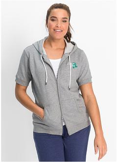 Gilet sweat-shirt à manches courtes, bpc bonprix collection Gilet sweat-shirt à manches courtes, bpc bonprix collection