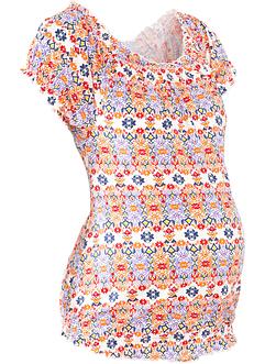 T-shirt de grossesse à encolure Carmen, bpc bonprix collection T-shirt de grossesse à encolure Carmen, bpc bonprix collection