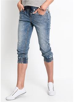 Jean extensible longueur 3/4 avec élastique coulissé, John Baner JEANSWEAR Jean extensible longueur 3/4 avec élastique coulissé, John Baner JEANSWEAR