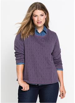 Sweat-shirt en différents motifs, manches longues, John Baner JEANSWEAR Sweat-shirt en différents motifs, manches longues, John Baner JEANSWEAR