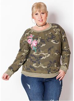 Sweat-shirt à imprimé floral - designed by Maite Kelly, bpc bonprix collection Sweat-shirt à imprimé floral - designed by Maite Kelly, bpc bonprix collection