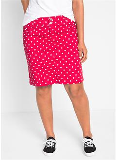 Jupe extensible à teneur en Lycra, à pois, bpc bonprix collection Jupe extensible à teneur en Lycra, à pois, bpc bonprix collection