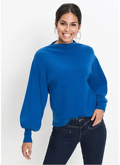 Strickpullover mit Ballonärmeln, bonprix Strickpullover mit Ballonärmeln, bonprix
