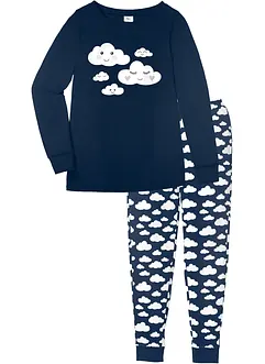 Pyjama mit Bio-Baumwolle, bonprix Pyjama mit Bio-Baumwolle, bonprix