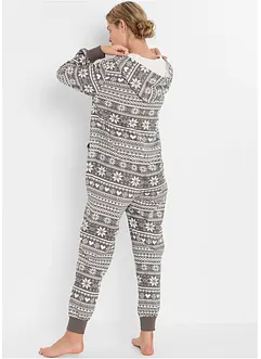 Weit geschnittener Loungewear Overall aus Sweatware, bonprix Weit geschnittener Loungewear Overall aus Sweatware, bonprix